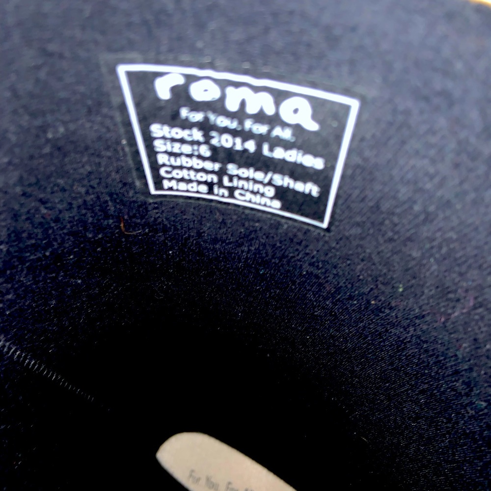 Roma rubber boots